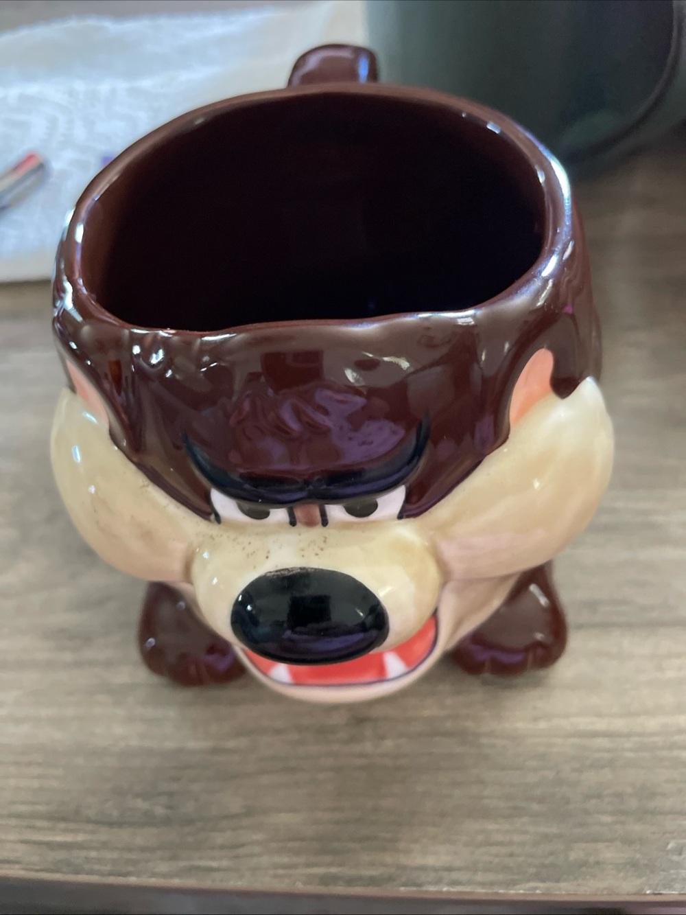 Vintage 80’s warner bros Tasmanian Devil National lampoon Clark Griswold Mug - Picture 3 of 8
